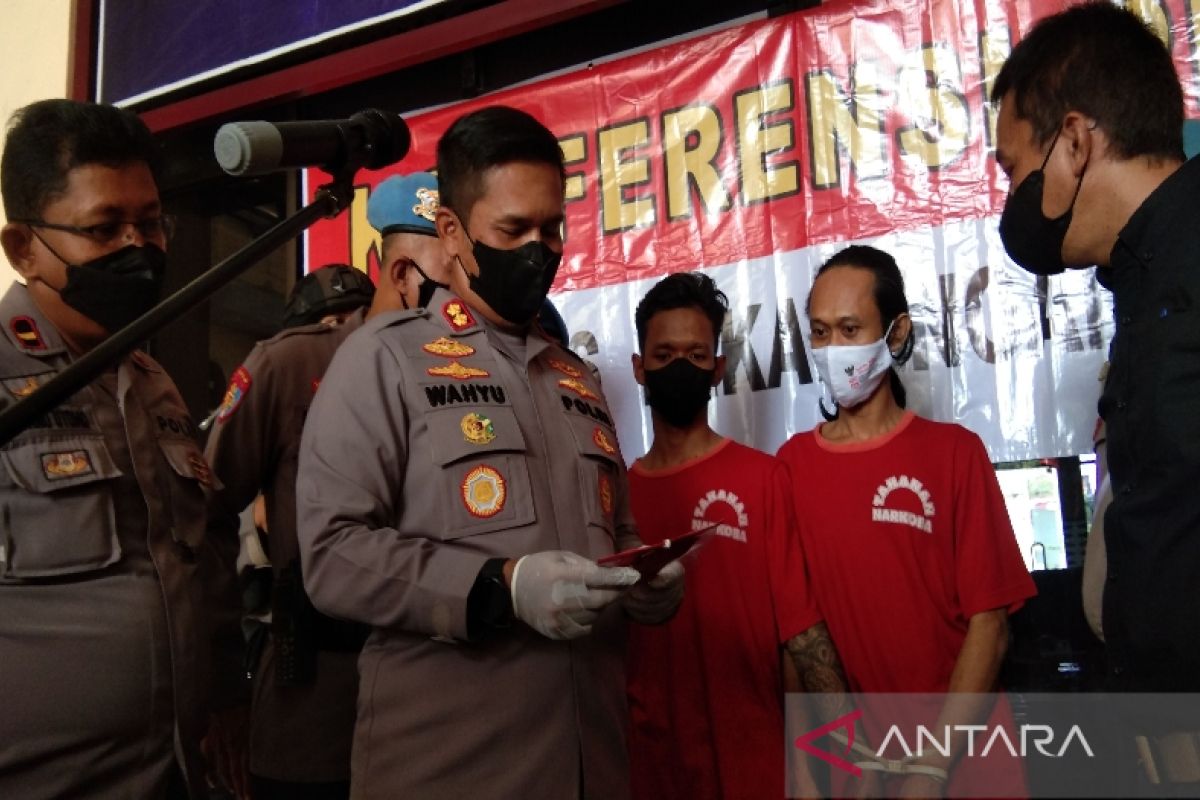 Operasi rutin Polres Pekalongan Kota ungkap kasus peredaran sabu dan ganja