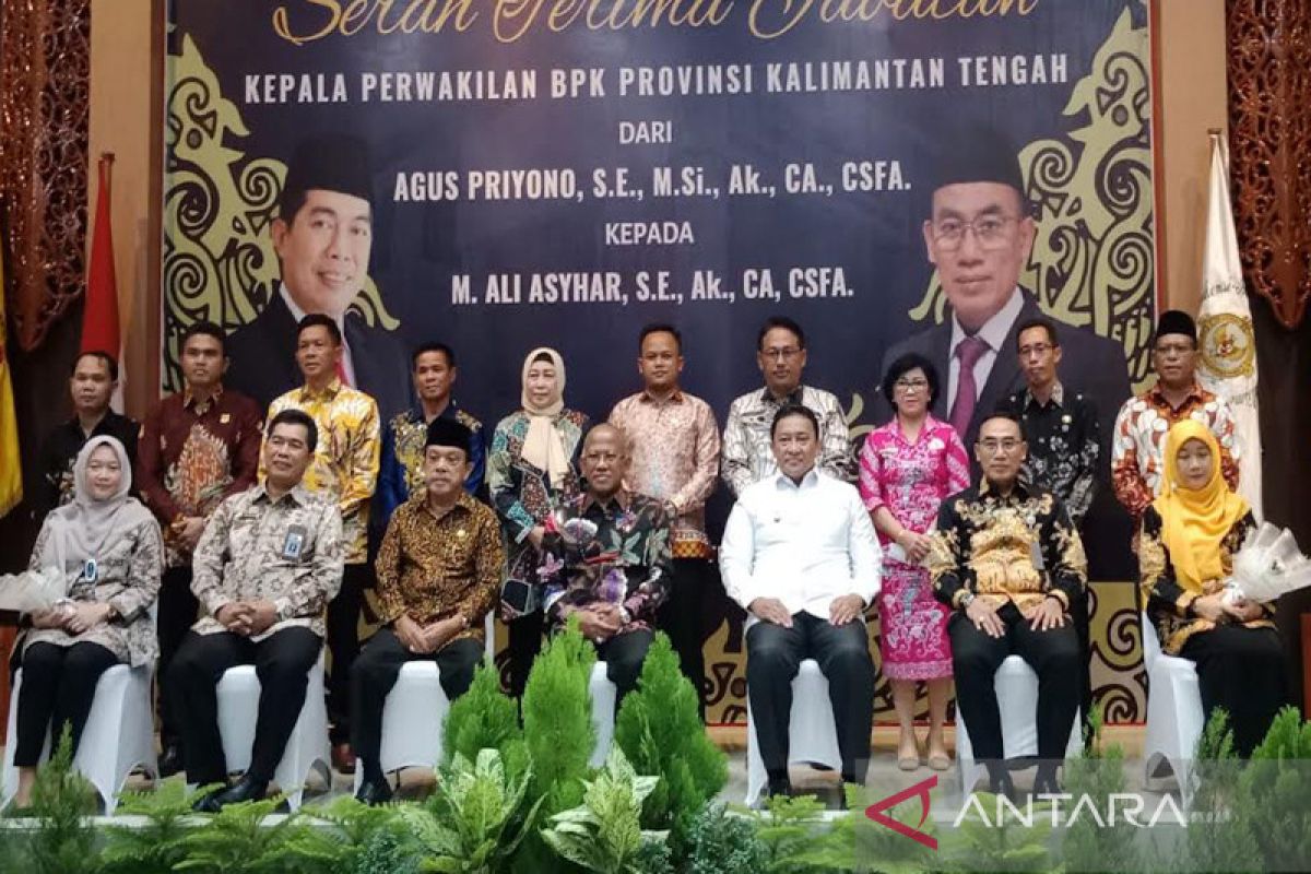 Ali Asyhar jabat Kepala BPK RI Kalteng