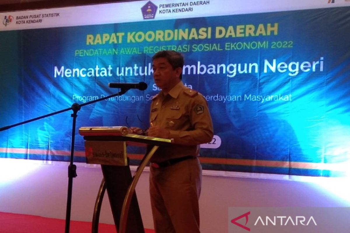 Sekda Kendari sebut Pendataan Regsosek bantu digitalisasi penyaluran bansos