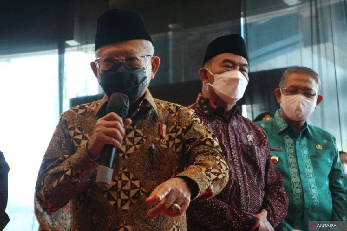 Wapres Ma'ruf Amin harap seluruh pemeluk agama berpartisipasi membangun negeri