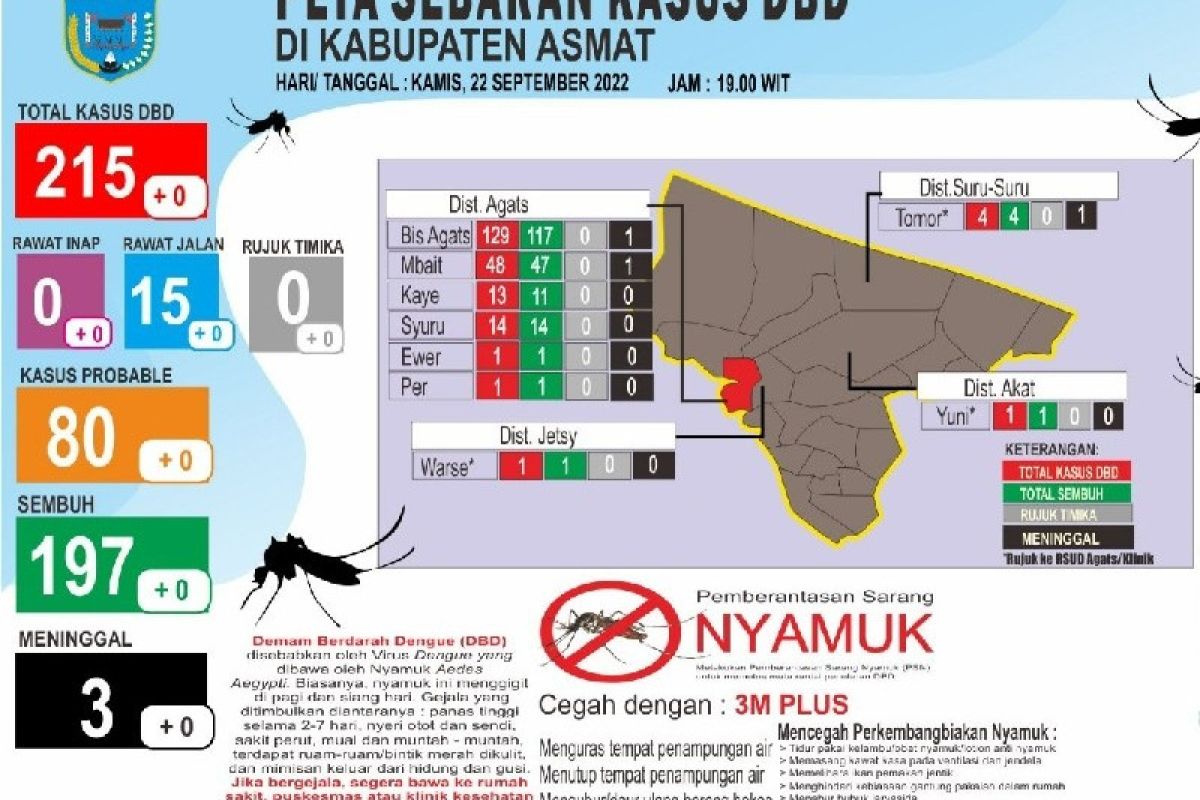 Kemenkes membantu Dinkes Asmat alat diagnosis DBD