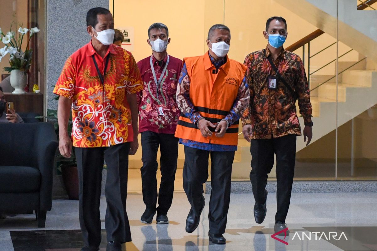 KPK tahan tersangka Hakim Agung MA Sudrajad Dimyati