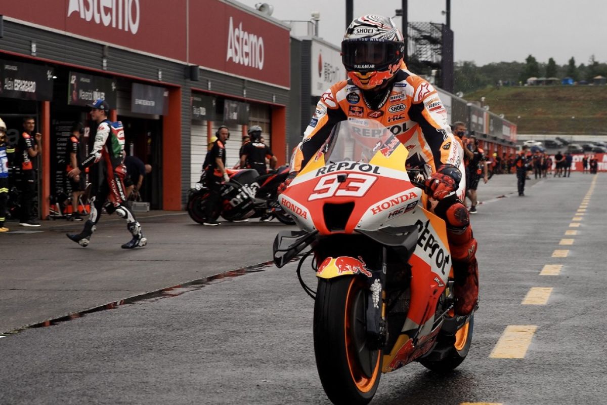 Marquez hadapi ujian berat sebagai raja di Sachsenring