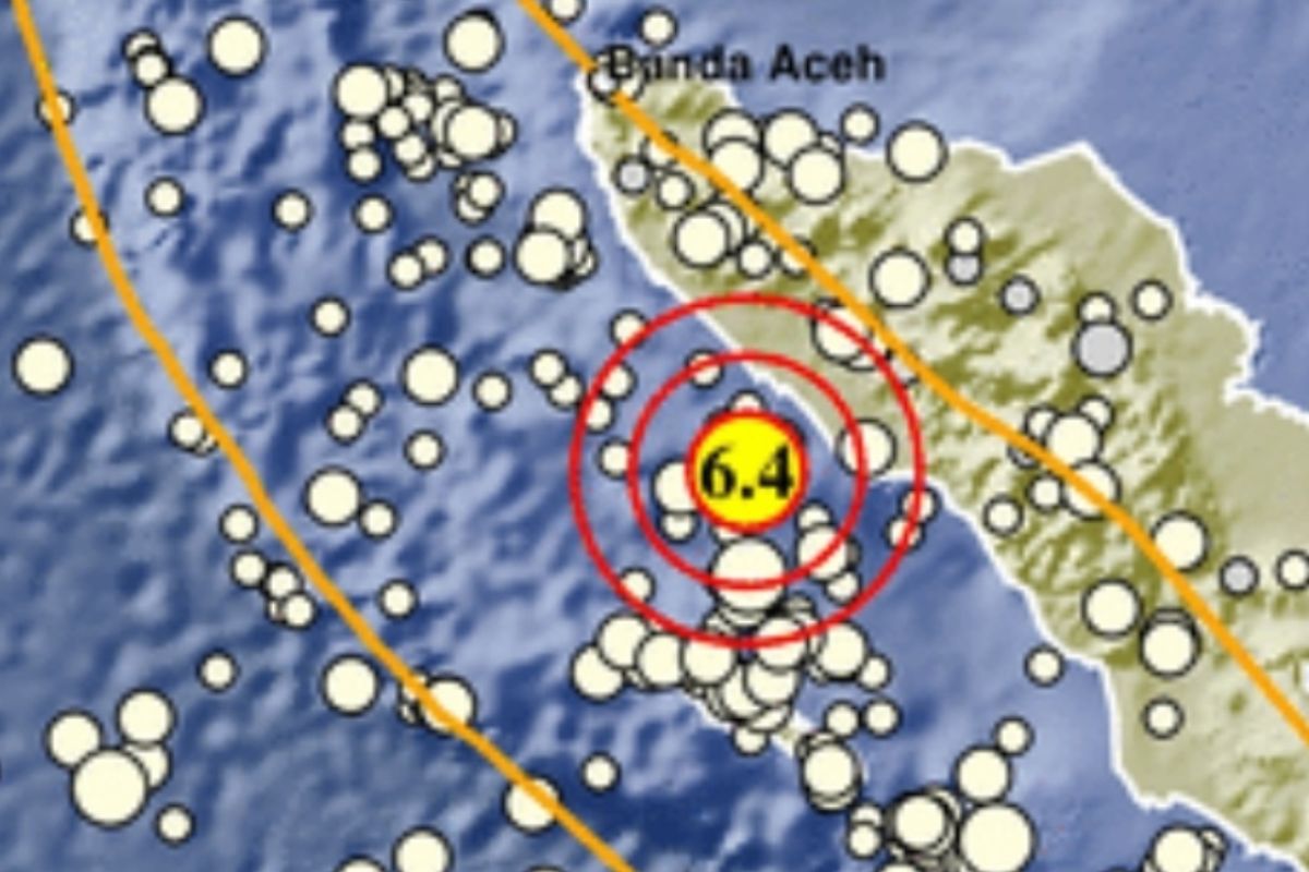 Gempa M6,4 guncang Meulaboh Aceh