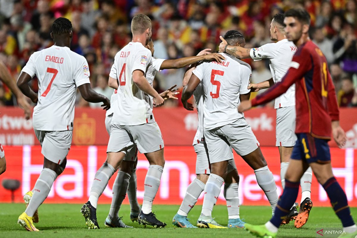 Spanyol dibantai Swiss 1-2, ini lengkapnya