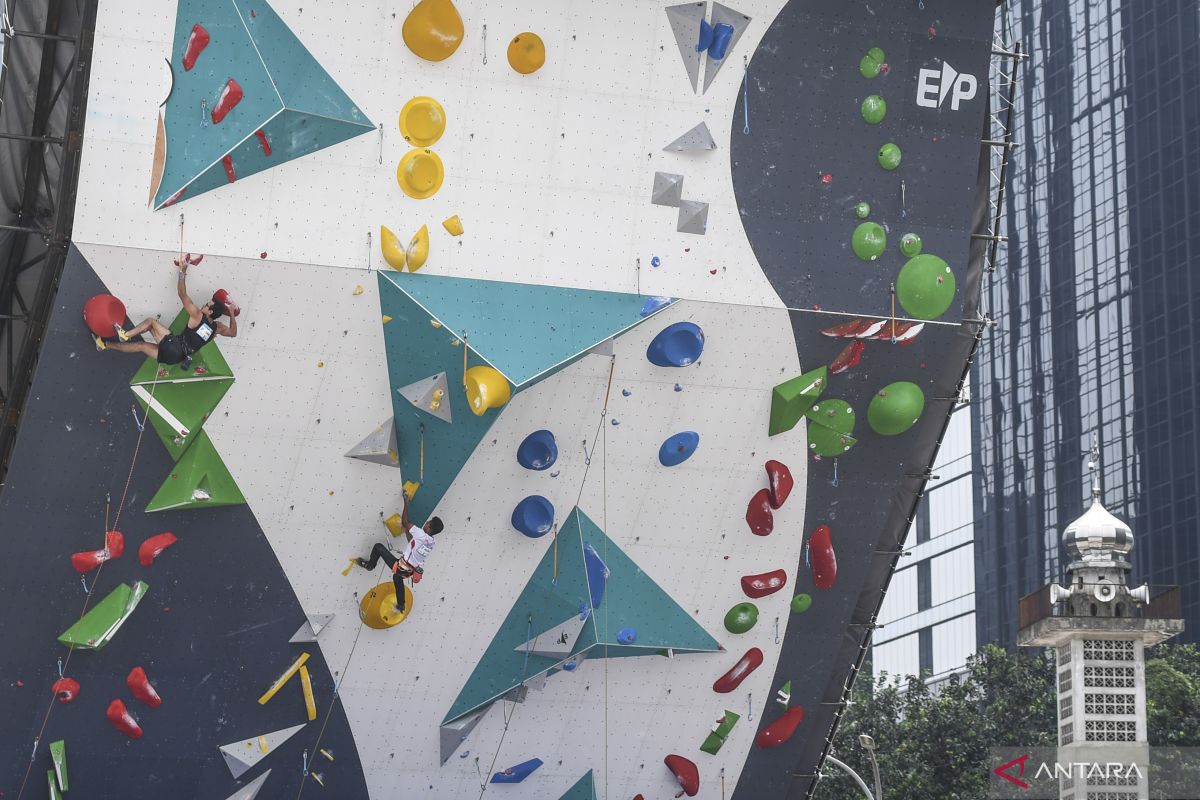 Enam wakil Indonesia ke semifinal IFSC Climbing World Cup Jakarta