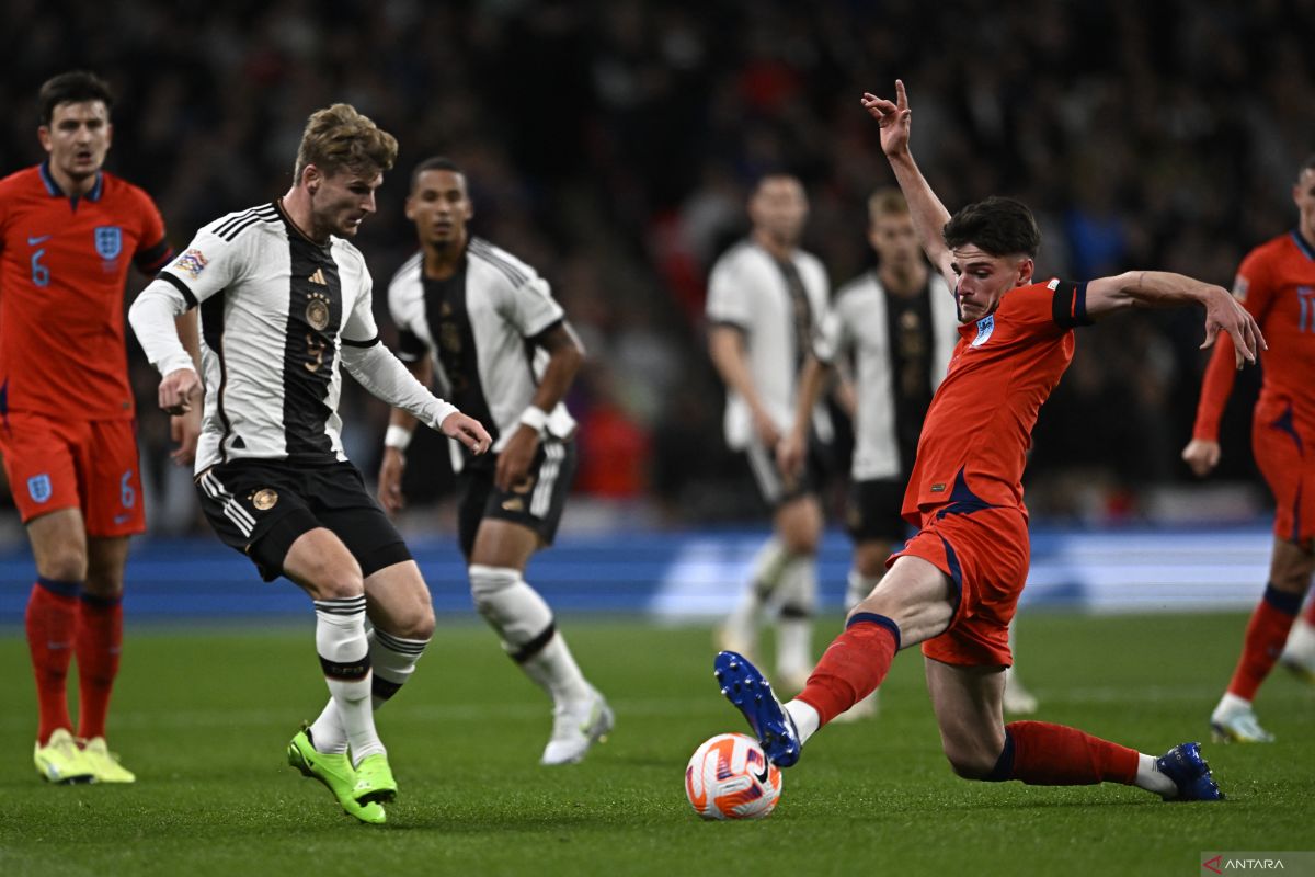 Jerman versus Inggris berakhir imbang, Maguire disorot