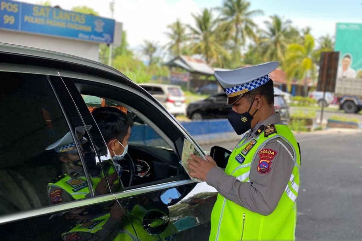 Bapenda dan Dirlantas Sumbar gelar razia gabungan jaring kendaraan mati pajak