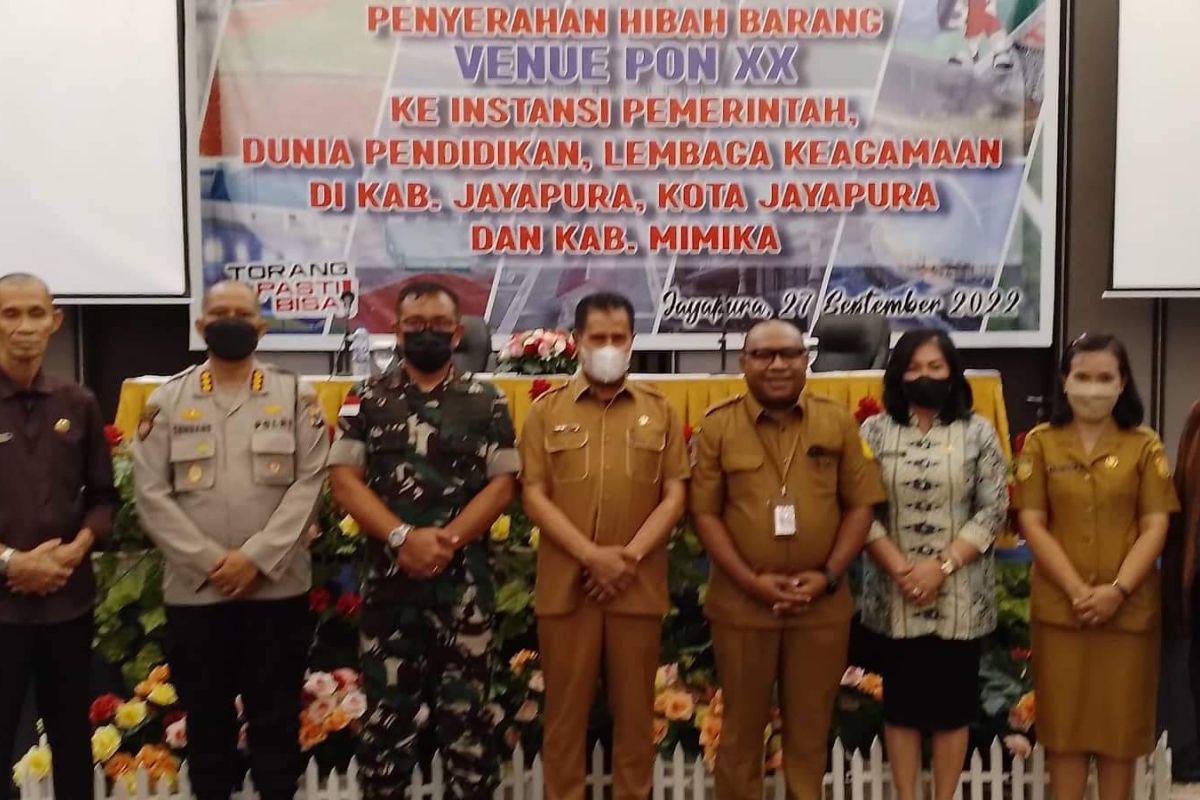 Pemprov Papua berharap hibah venue PON XX dorong prestasi olahraga