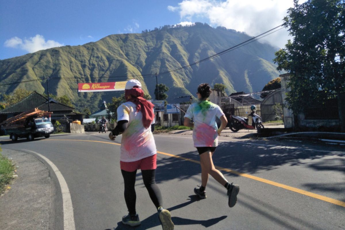 Suhu di Gunung Rinjani NTB capai 19-22 derajat Celcius