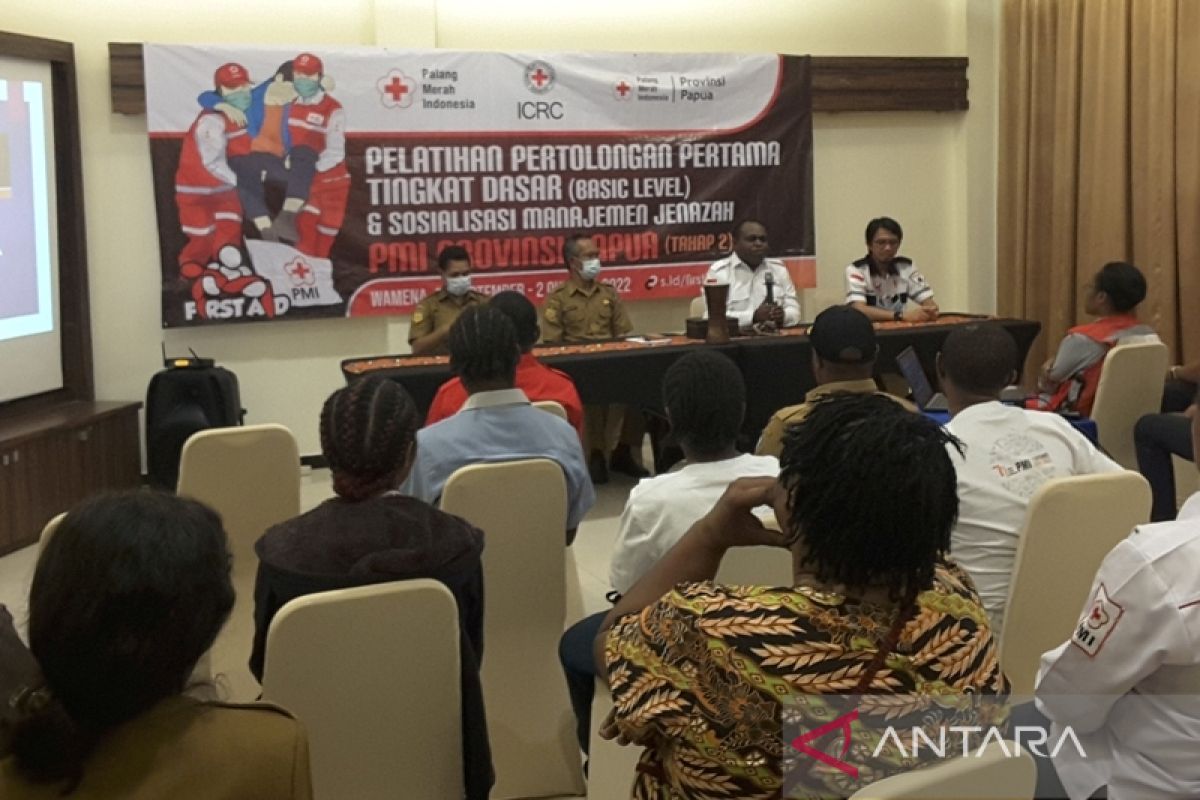 PMI mendorong ketersediaan relawan seluruh Papua