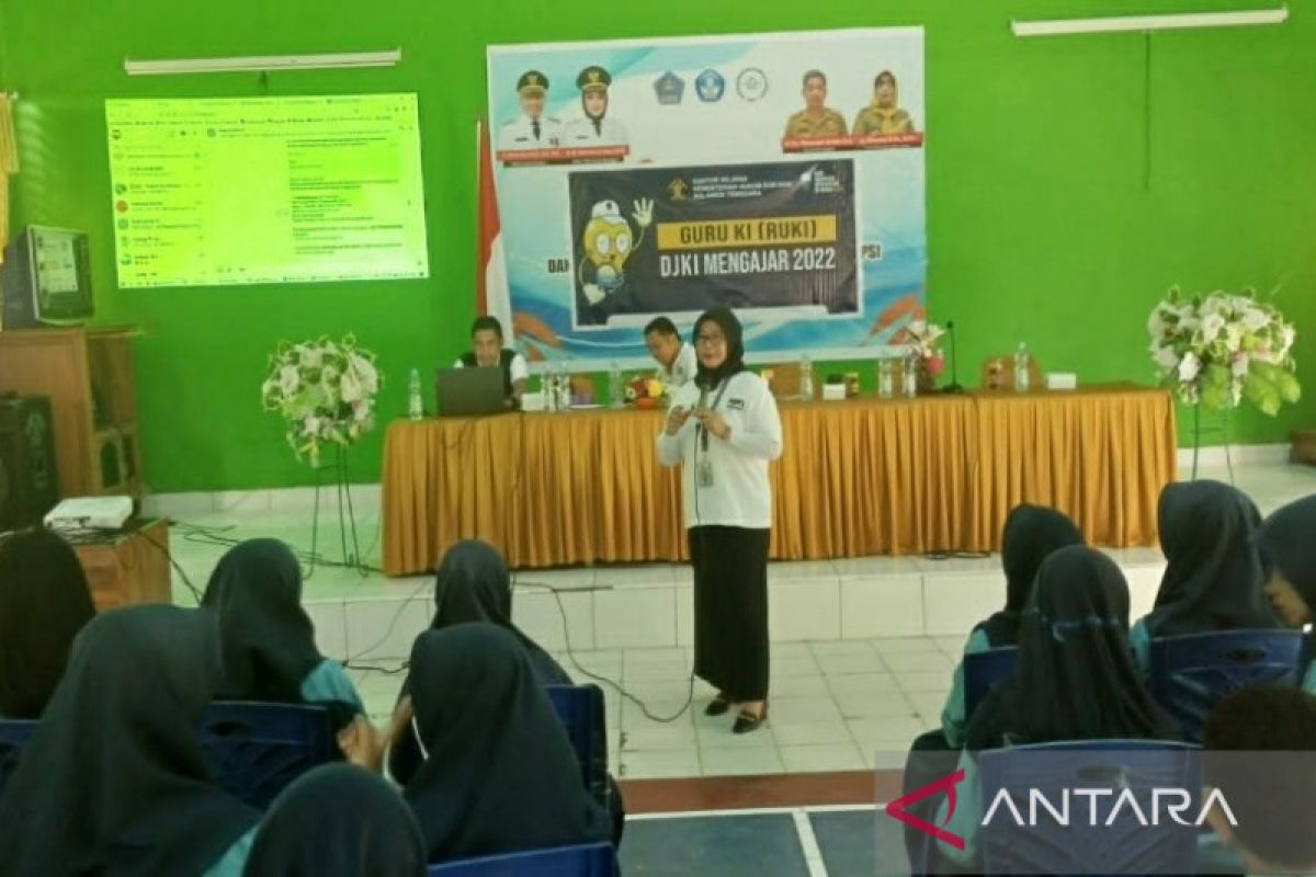 Kemenkumham Sulawesi Tenggara edukasi pelajar SD-SMP soal kekayaan intelektual