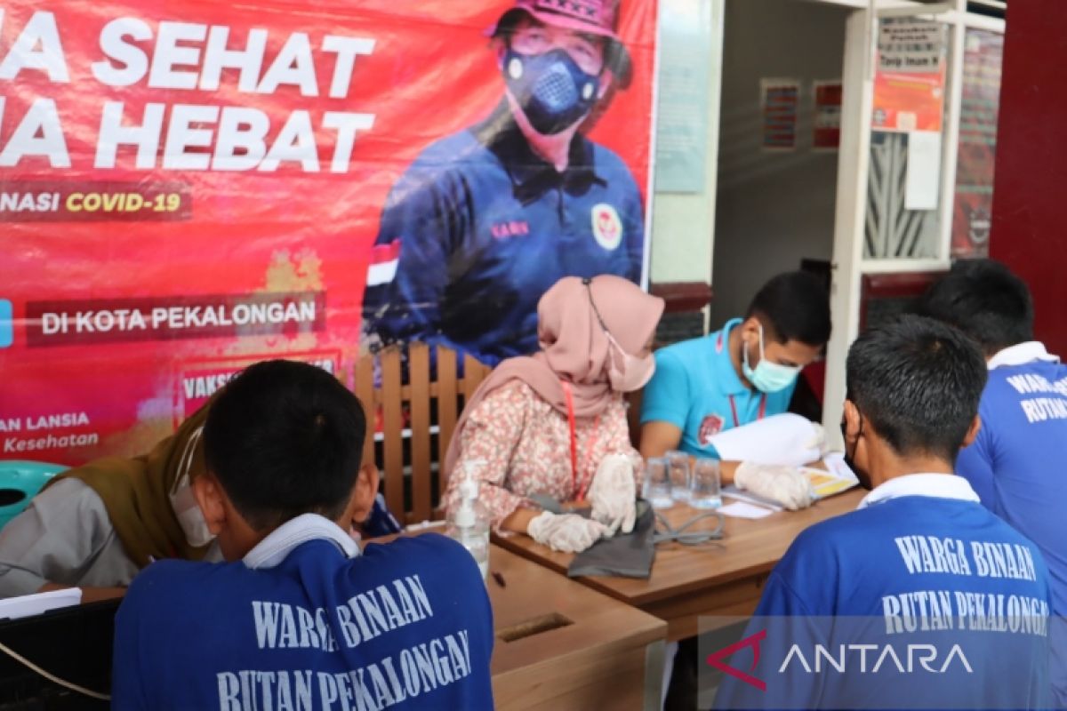 Percepat vaksinasi, Rutan Pekalongan gandeng BIN