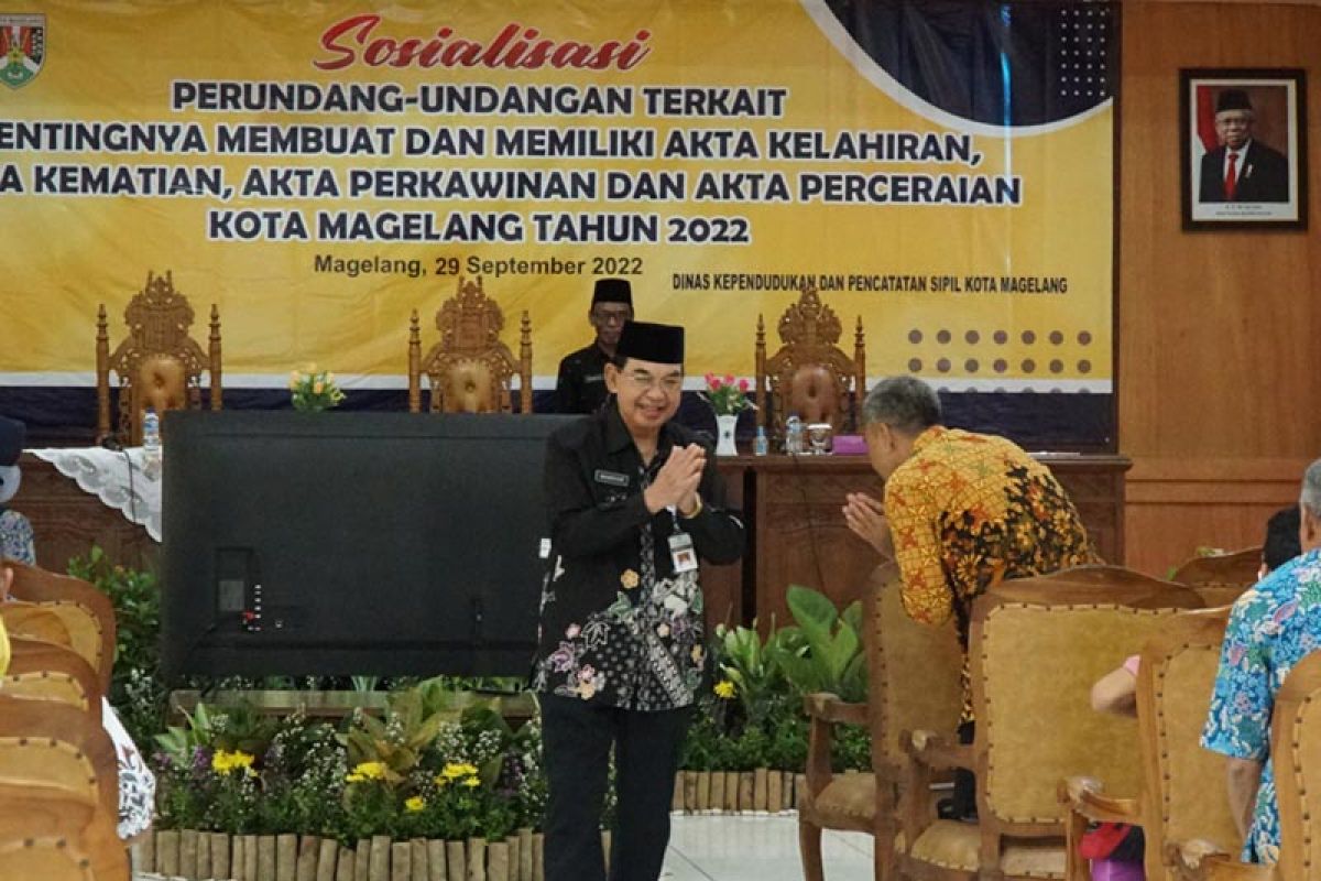 Pemkot Magelang sosialisasikan kebijakan administrasi kependudukan ke warga