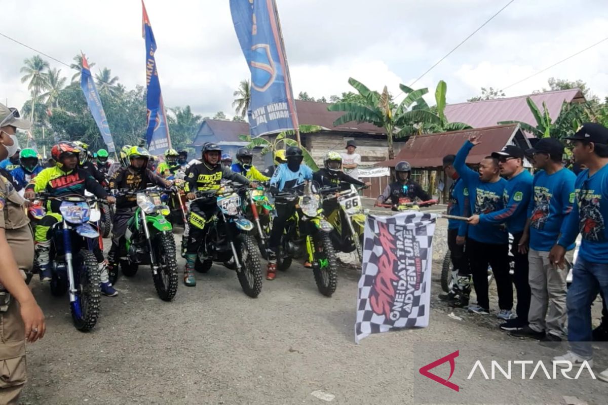 Ratusan rider di Sulsel mengikuti Sidrap One Day Trail Adventure