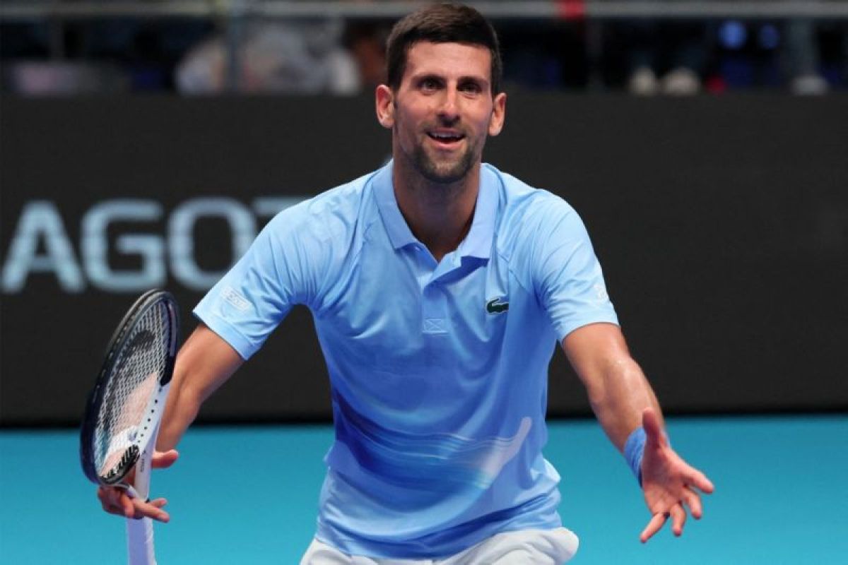 Australia Open 2023 - Djokovic hancurkan Rublev menuju semifinal