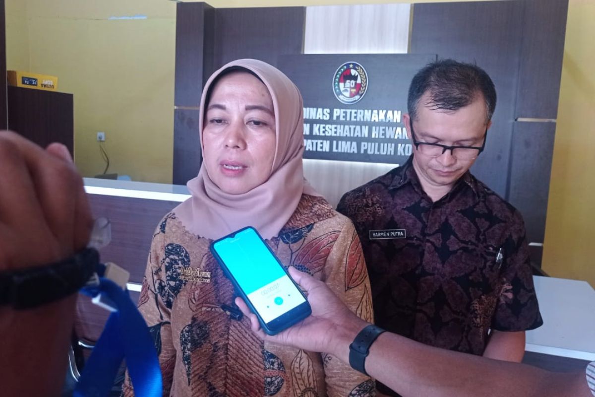 Kasus positif rabies di Limapuluh Kota tercatat menurun