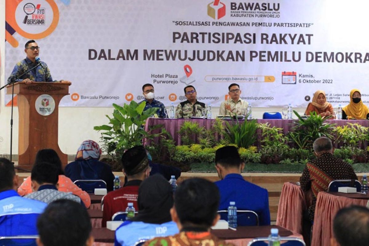 Bawaslu Purworejo sosialisasikan pengawasan pemilu partisipatif ke stakeholder