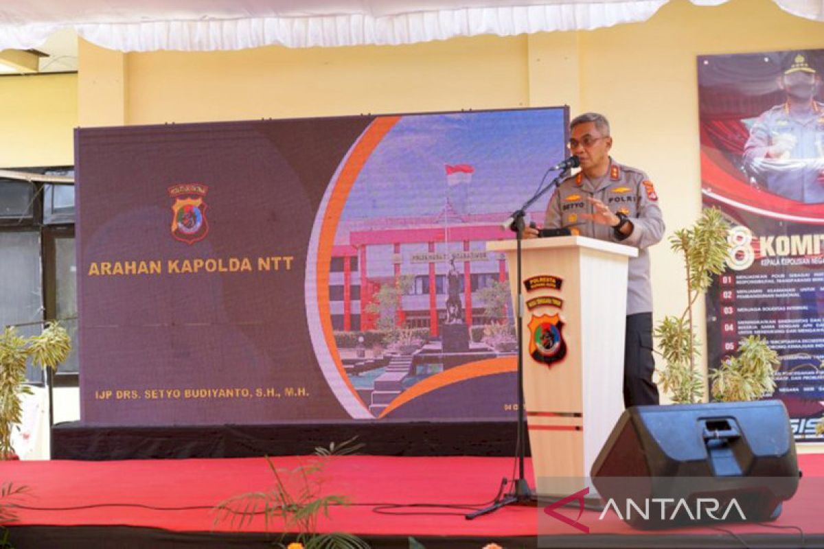 Kapolda  perintahkan Polresta Kupang tuntaskan perkara hukum