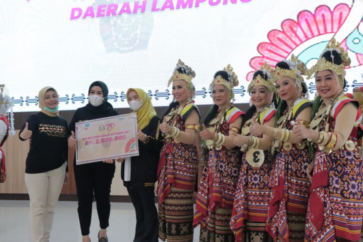 Bhayangkari Daerah Lampung adakan lomba tari dalam rangka HUT HKGB ke-70