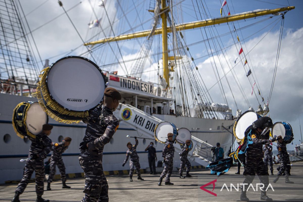 KRI Bima Suci sandar di Pelabuhan Benoa Bali