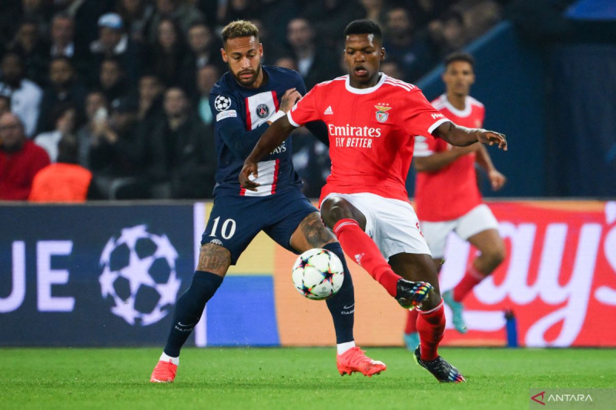 PSG hanya bisa berbagi poin 1-1 dengan Benfica yang tercipta lewat eksekusi penalti