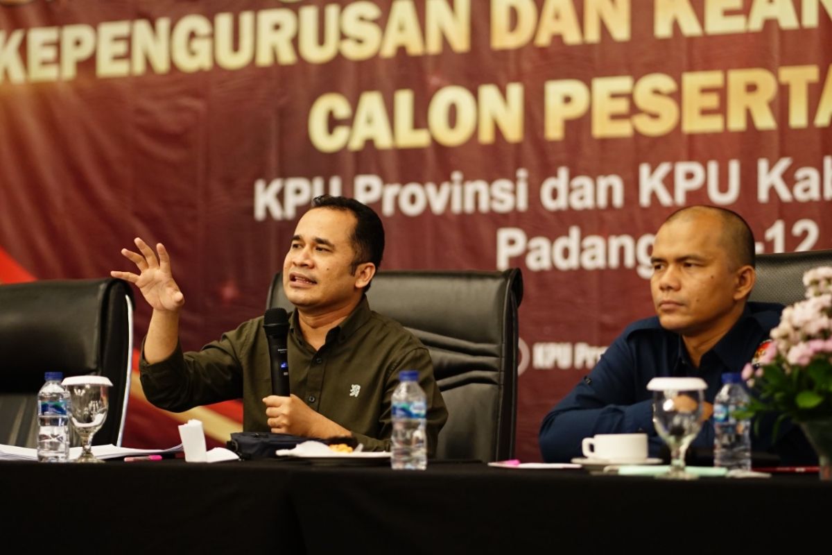 KPU akan lakukan verifikasi faktual partai politik di Sumbar