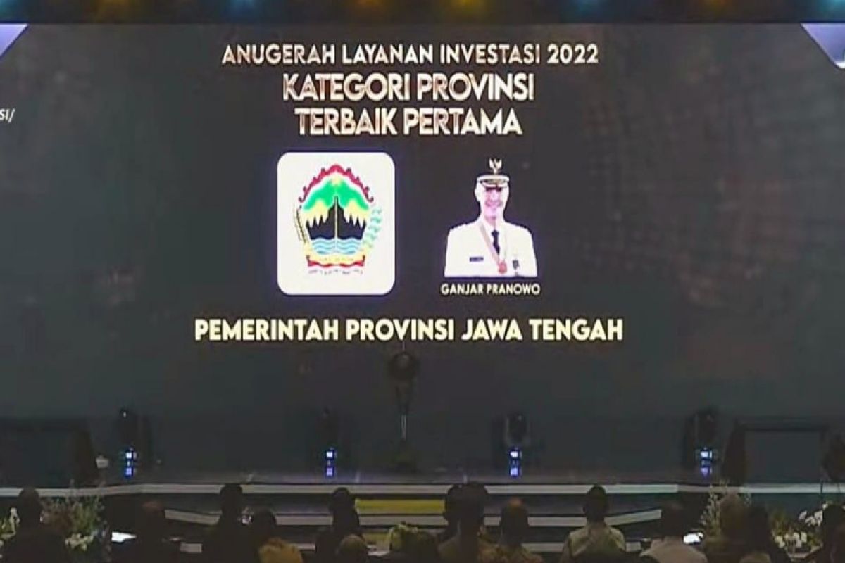 Jawa Tengah 3 kali raih anugerah layanan investasi