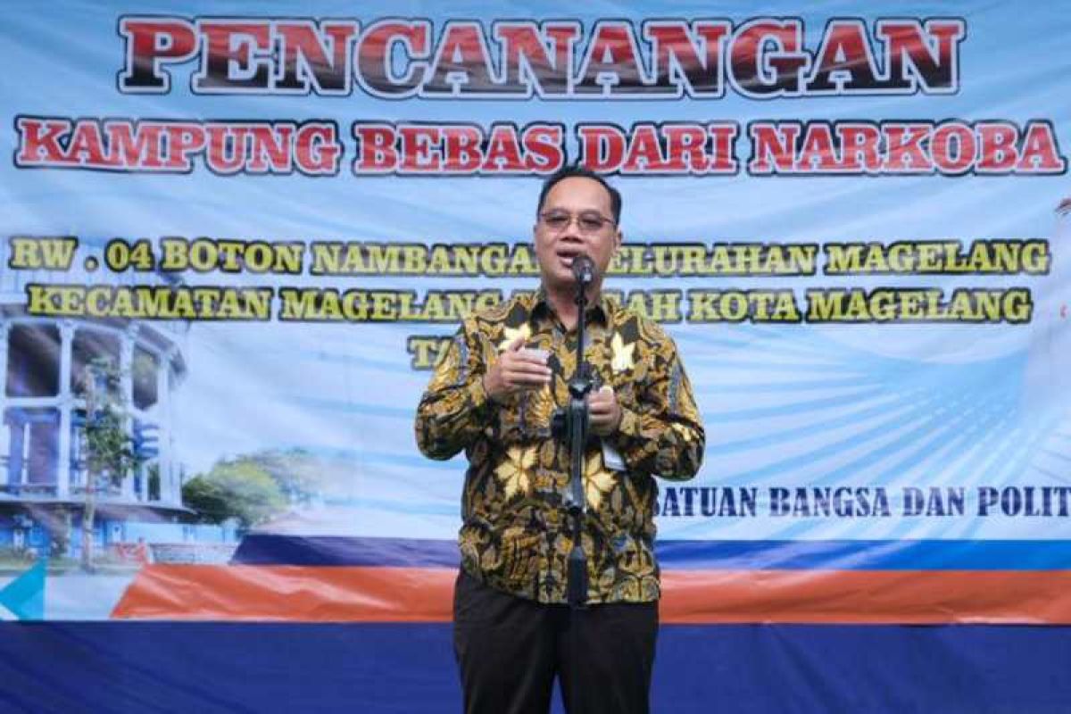 Kota Magelang canangkan Boton Nambangan sebagai Kampung Bebas Narkoba