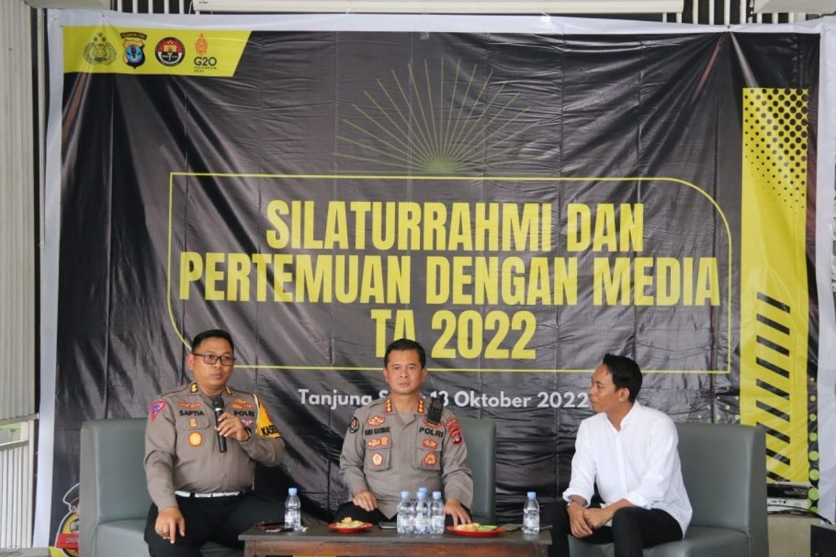 Kabid Humas Polda Kaltara Silaturahmi dan Pertemuan dengan Media