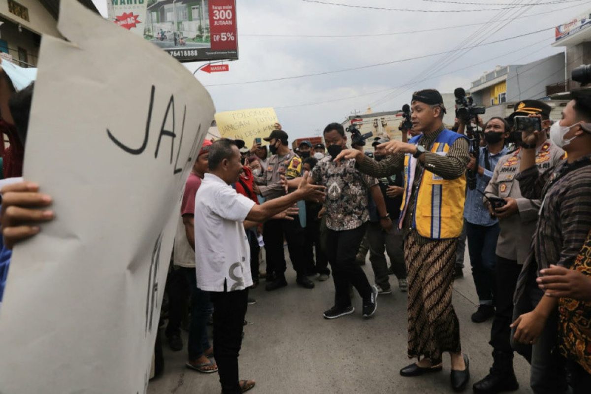 Ganjar komunikasikan aspirasi warga terkait dengan Jalan Layang Ganefo