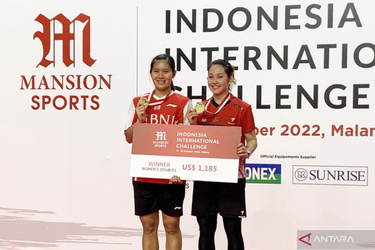 Pasangan Lanny/Ribka juarai ganda putri Indonesia International Challenge 2022