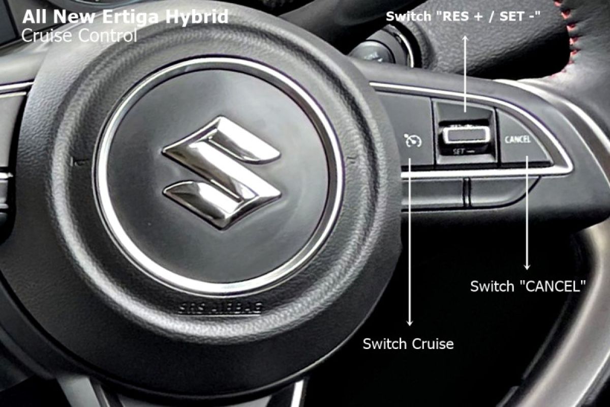 All New Ertiga Hybrid sediakan fitur 'cruise control'