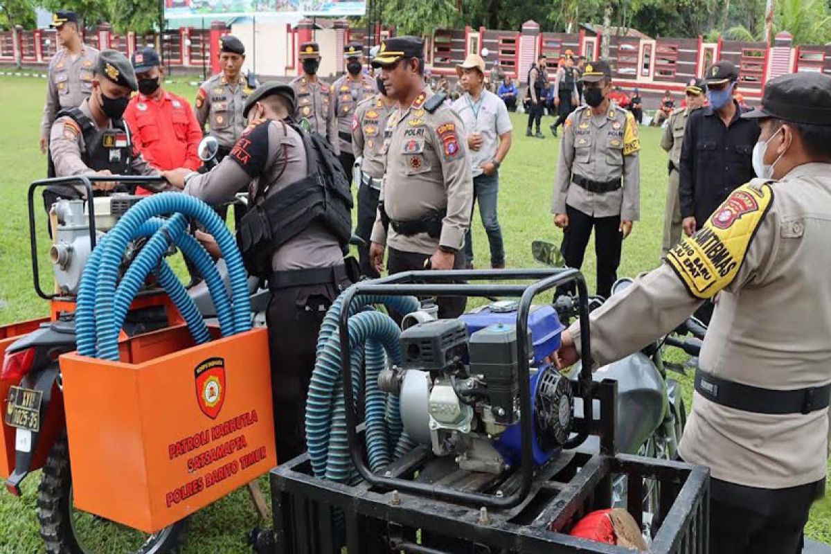 Polres siap bantu Pemkab Bartim tangani bencana banjir