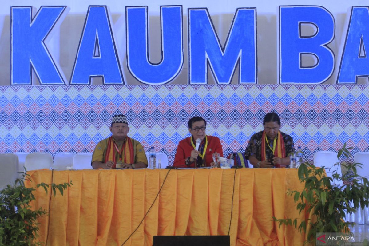 Menkumham jadi pembicara pada Konas XV PGI di NTT