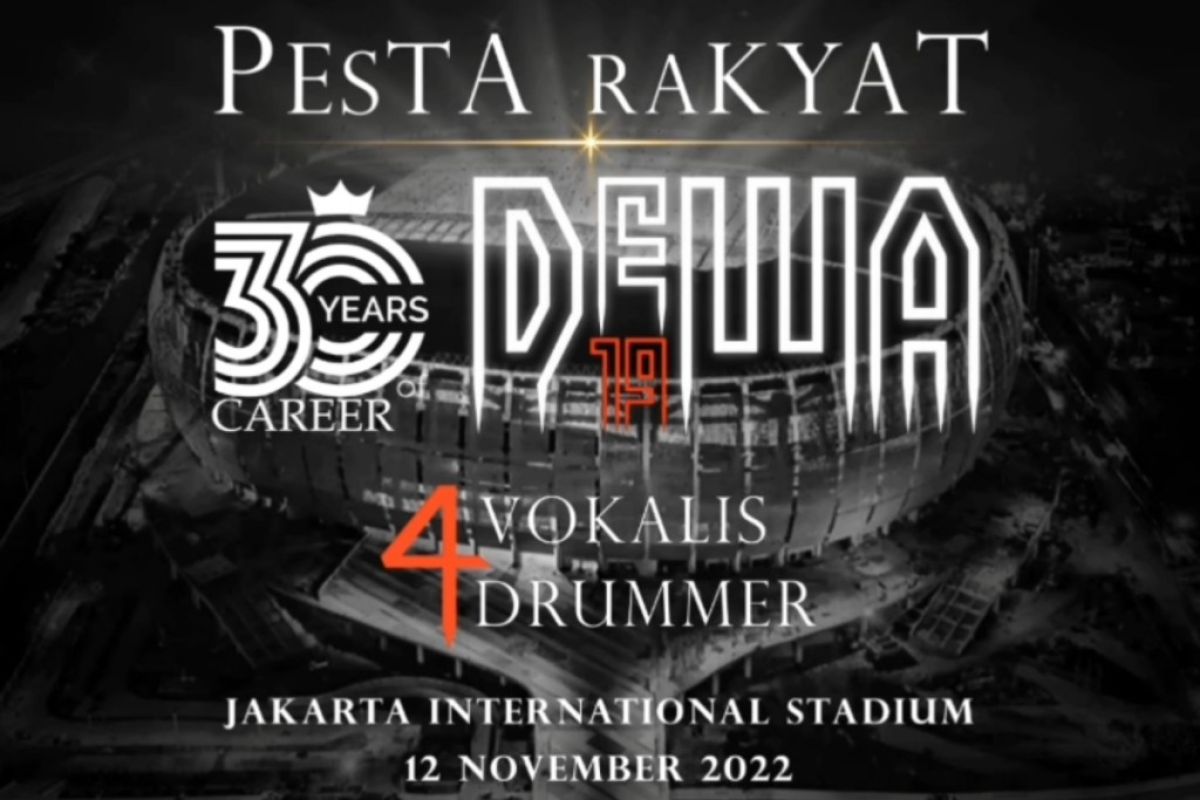 Pemusik Dewa 19 siapkan tiket live streaming konser "30 Tahun Berkarya"