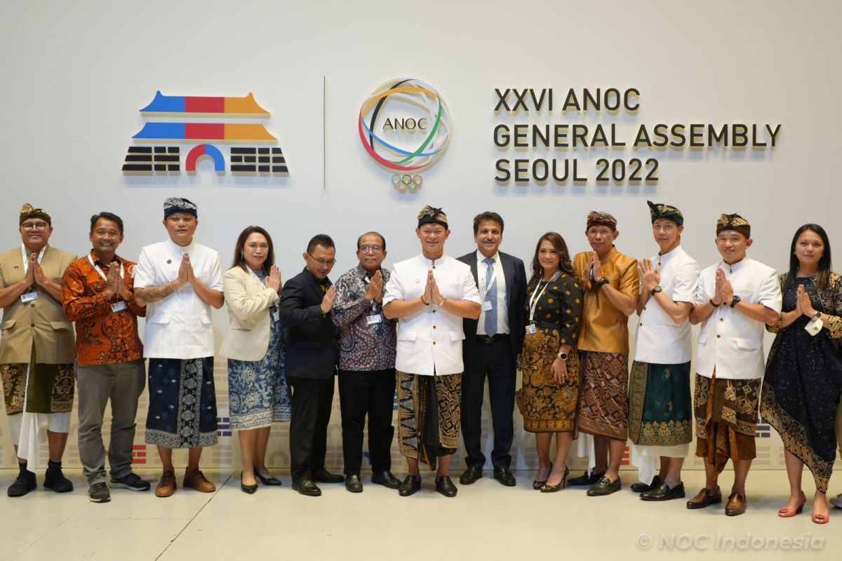 Indonesia dapat apresiasi dalam sidang umum tahunan ANOC