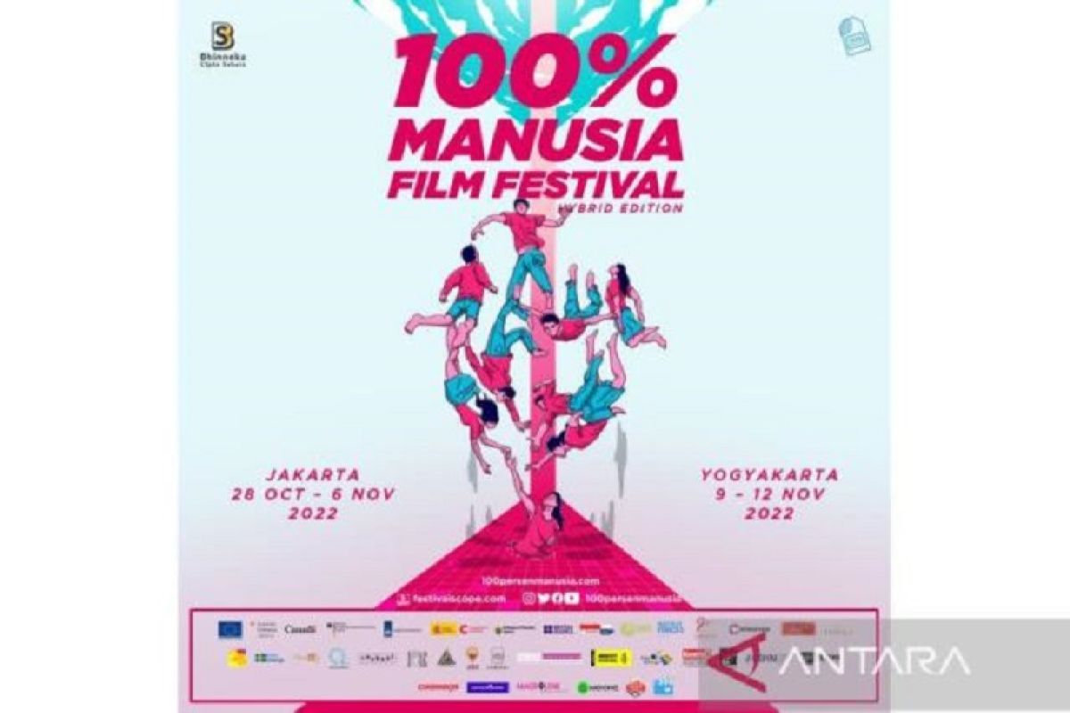 Festival Film 100% Manusia 2022 hadirkan ruang aman dan nyaman lewat seni