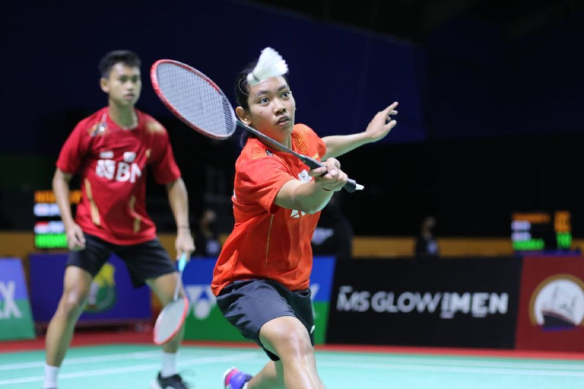 Ganda campuran muda Indonesia buat kejutan lolos ke perempat final