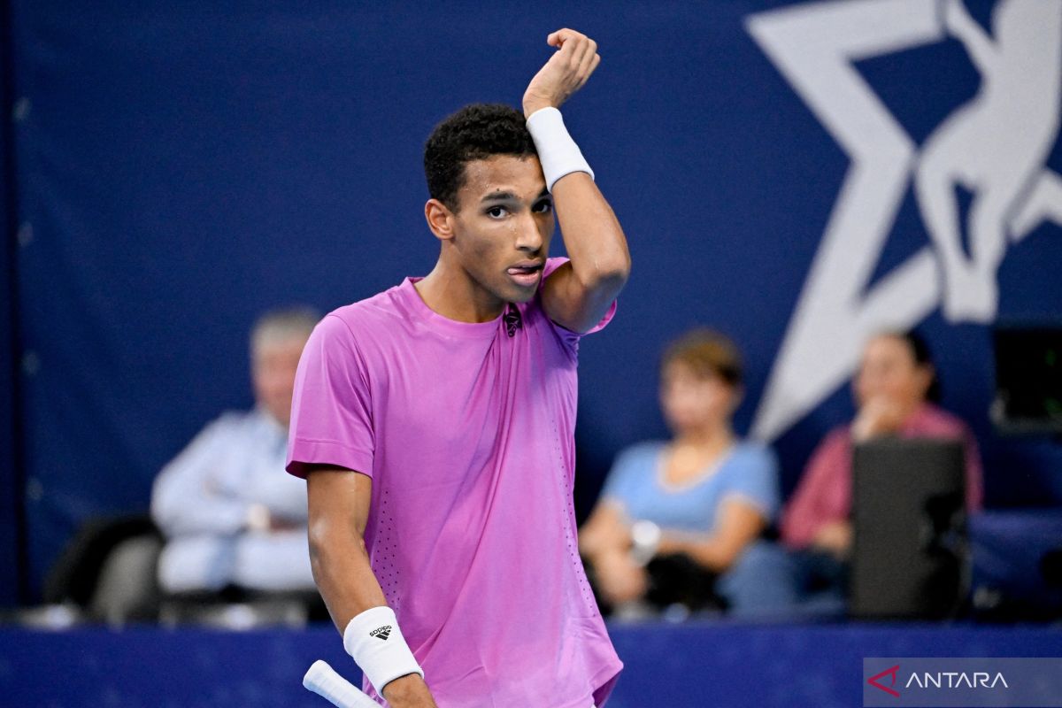 Petenis Felix Auger-Aliassime tatap ATP Finals