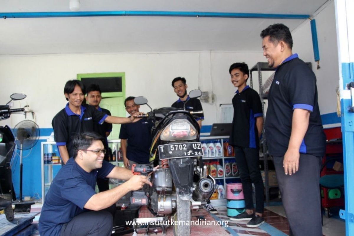 Institut Kemandirian dirikan bengkel motor matic