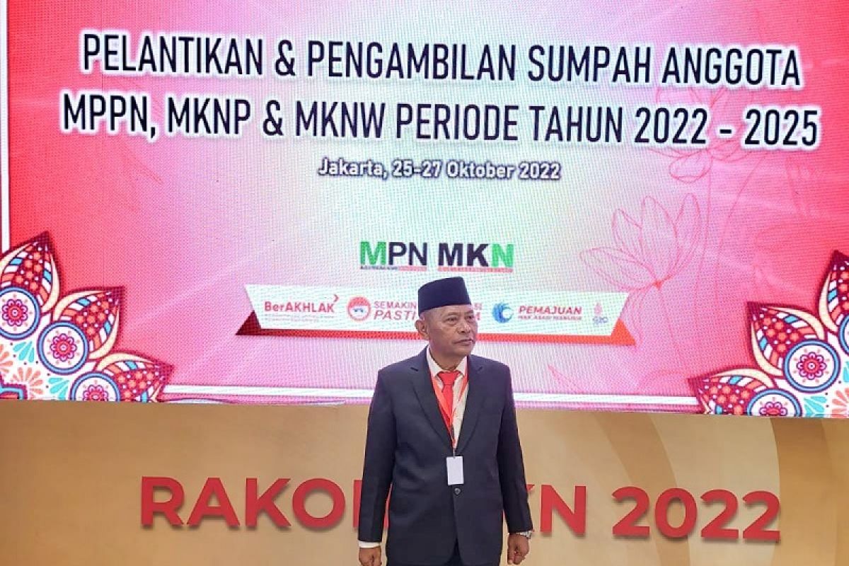 Jahari Sitepu dilantik sebagai Majelis Kehormatan Notaris wilayah Riau 2022-2025