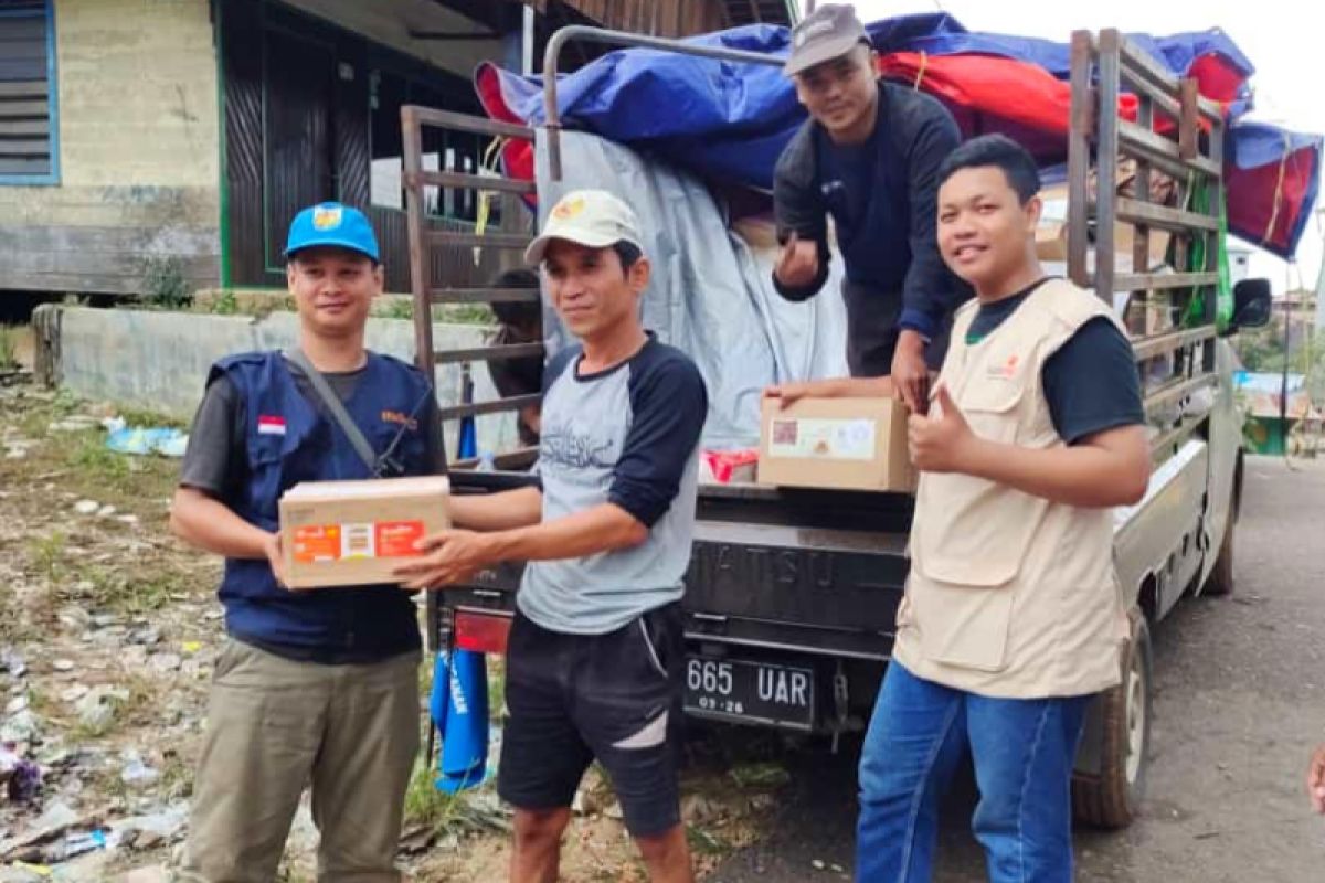 Pemuda Muhammadiyah turun bantu korban banjir di Kotim