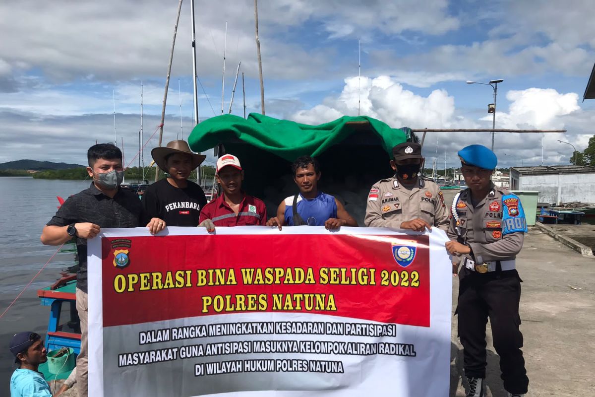 Polres Natuna gelar operasi guna cegah paham radikal di perbatasan