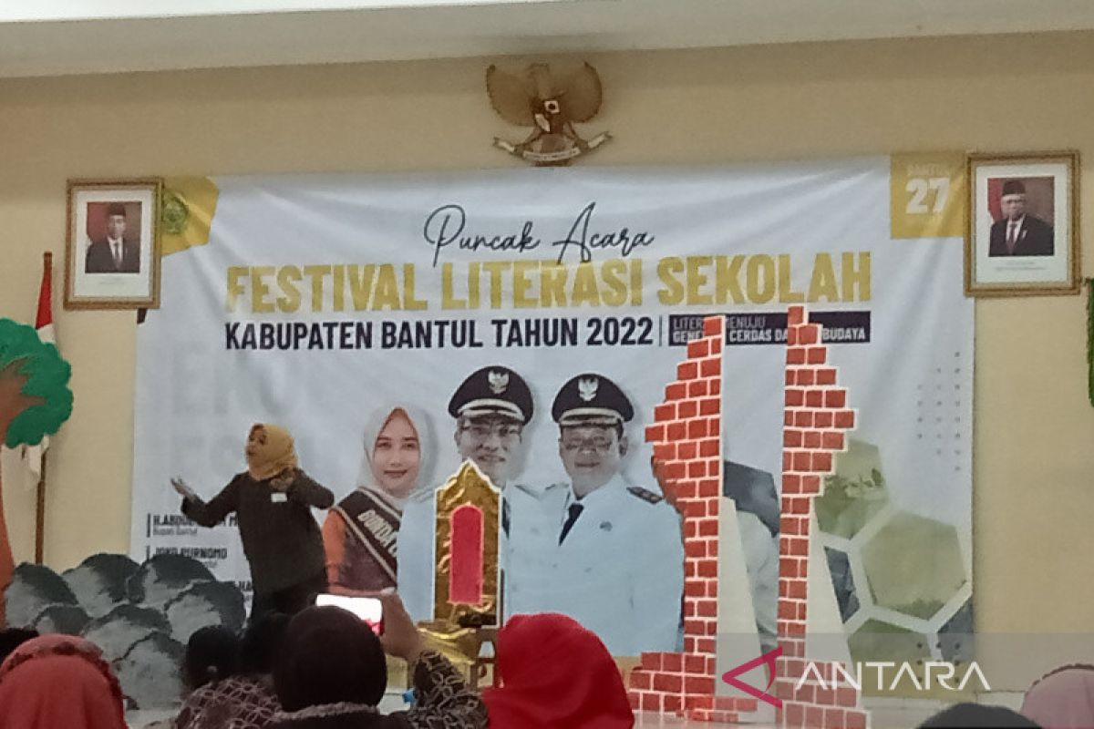 Tumbuhkan minat baca siswa, Bantul gelar Festival Literasi Sekolah