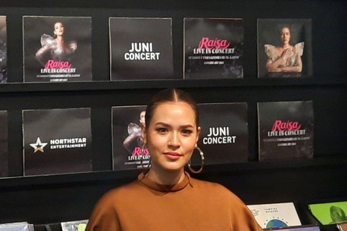 Raisa bocorkan konsep dalam konser solo di Stadion Utama Gelora Bung Karno