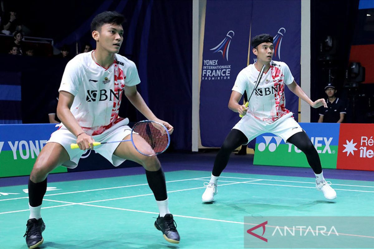 Hasil Thailand Masters 2023: Bagas/Fikri menundukkan junior menuju semifinal