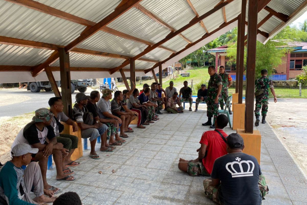 Dansatgas TMMD Biak Numfor harap personil tumbuhkan kekompakan warga