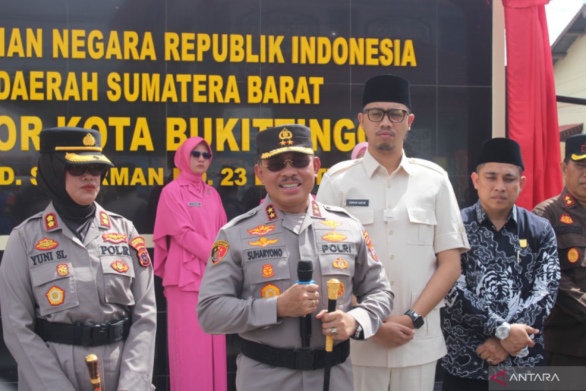 Polres Bukittinggi naik status menjadi Polresta kedua di Sumbar