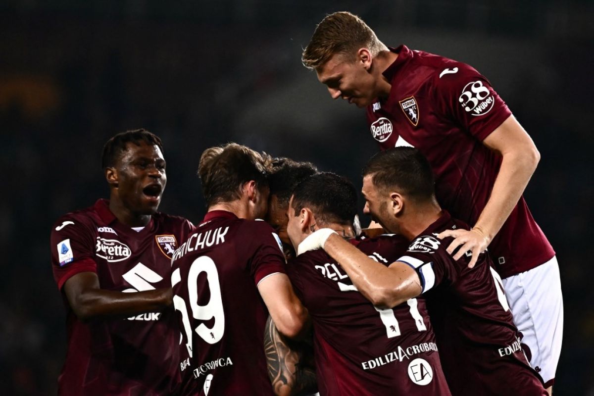 Liga Italia, AC Milan rontok 1-2 di tangan Torino